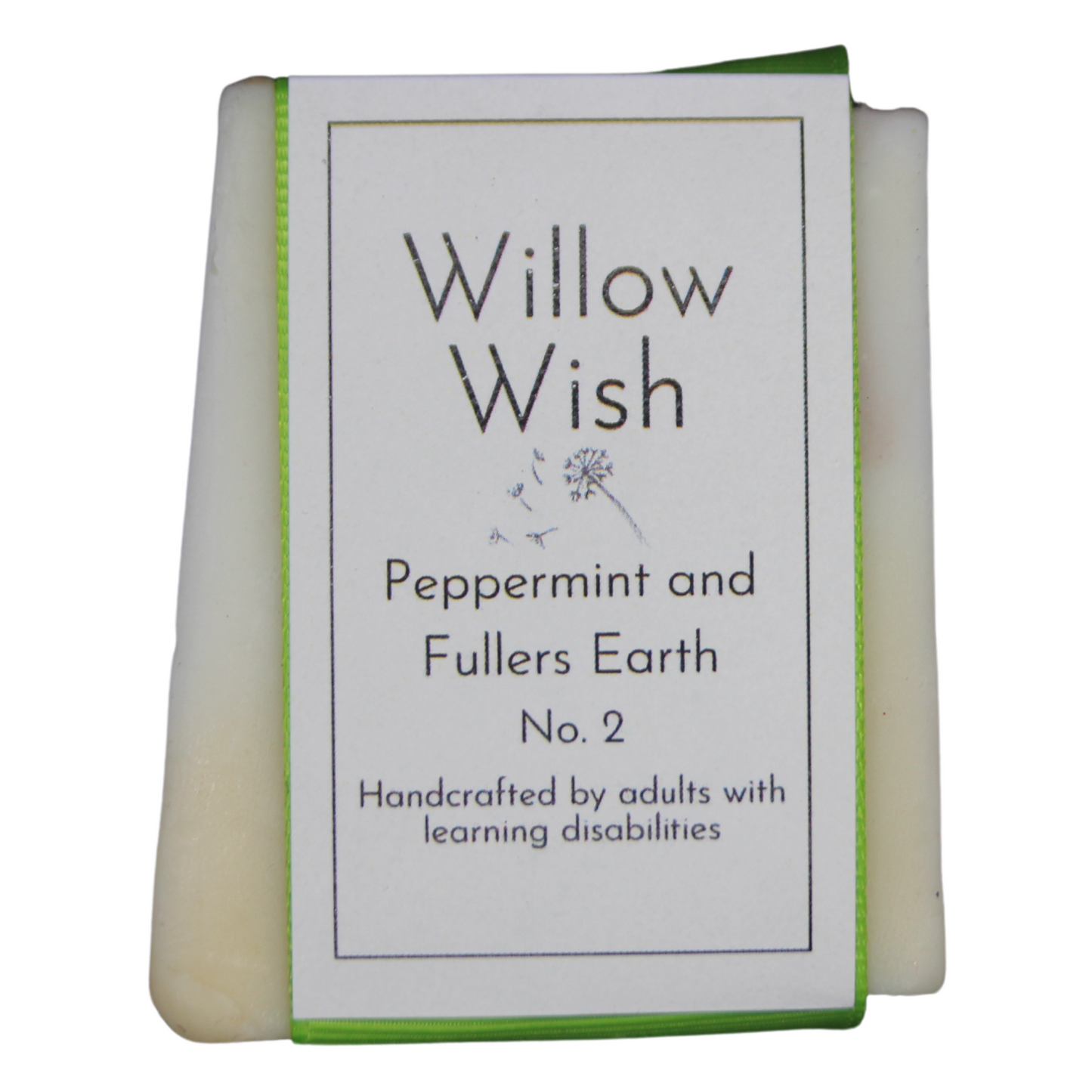 Willow Wish Organic Vegan Soap No.2 Peppermint and Fullers Earth